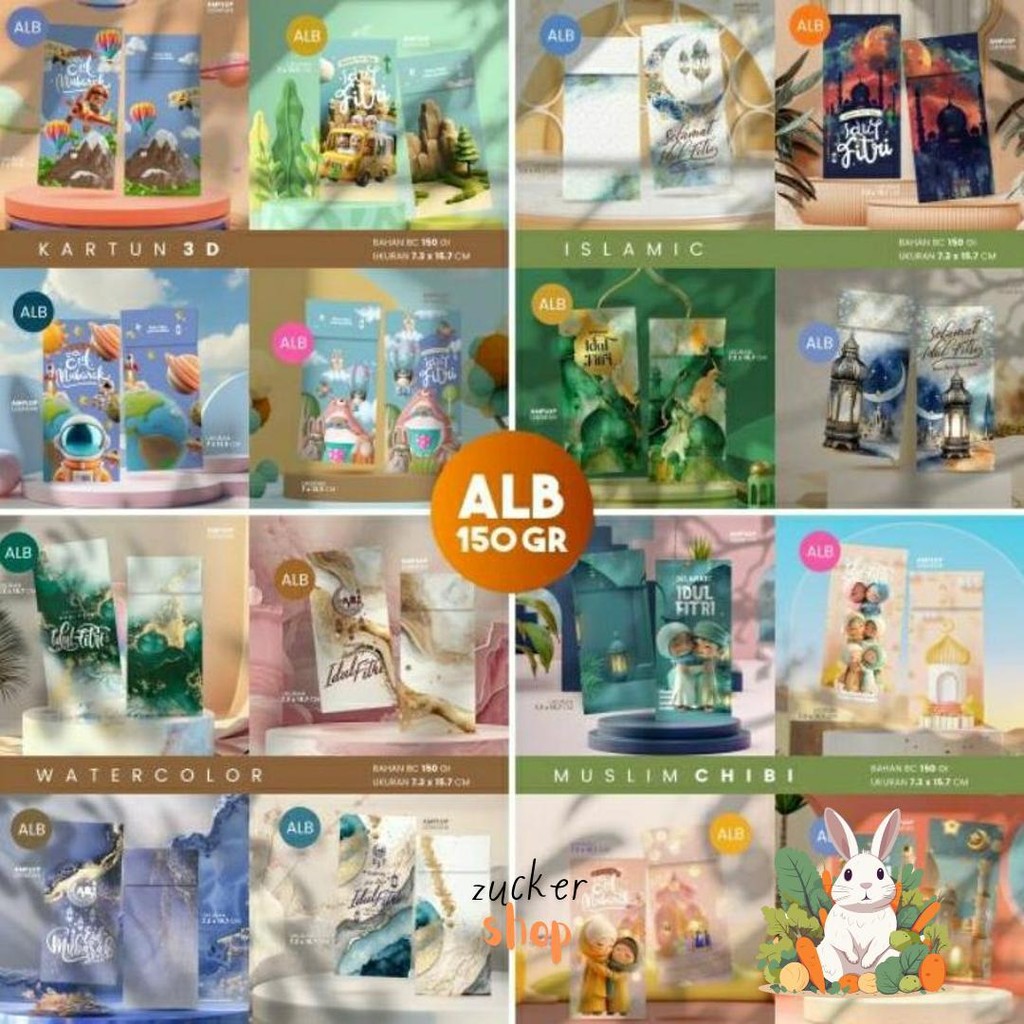 

Amplop Lebaran Murah (Isi 100Pcs) | Bahan Aster 150Gr | Isi 4 Desain (Sesuai Tema) | Grosir Amplop Kilat