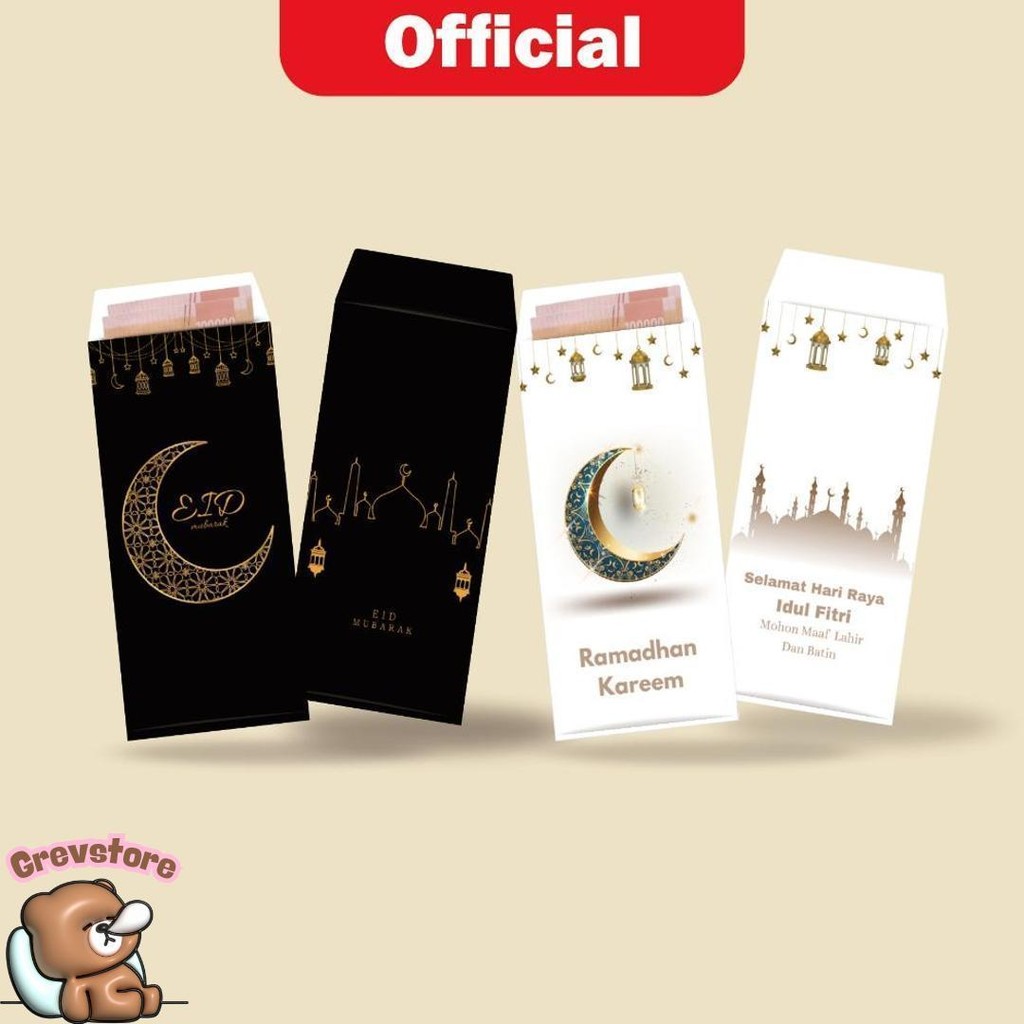 

Amplop Uang Lebaran Panjang Isi 30 Pcs - Desain Eksklusif, Cocok Untuk Thr Murah