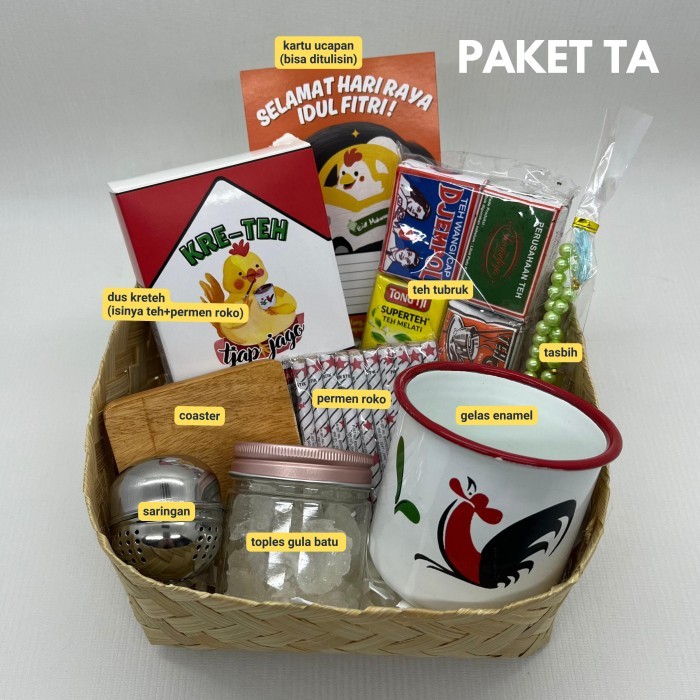 

New! HAMPERS LEBARAN IDUL FITRI RAMADHAN PAKET TA Lebaran