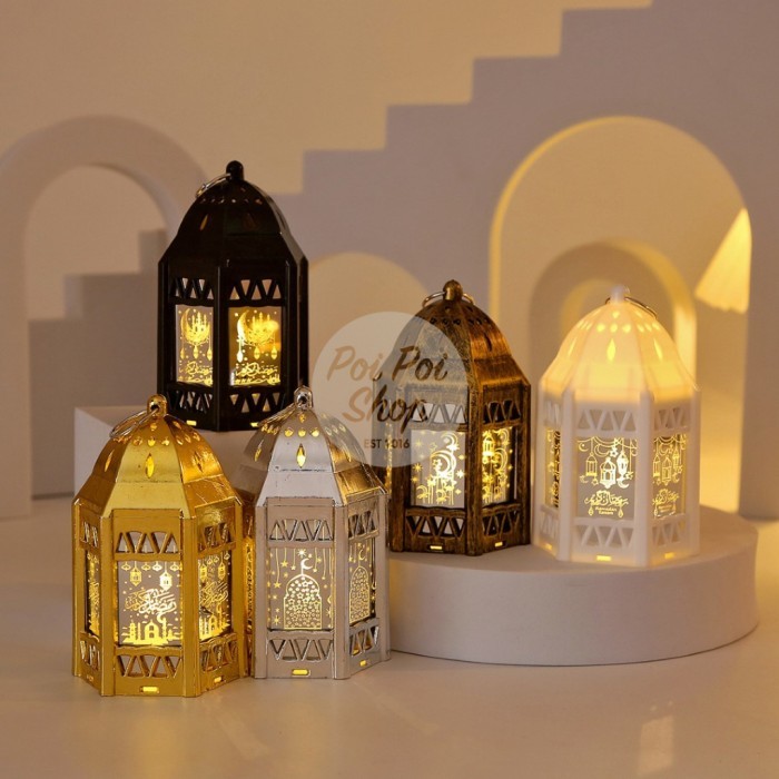 

New! Lentera Lampu Hias LED Kubah HX Muslim Hiasan Idul Fitri Souvenir Ramadhan Murah Grosir Ornamen Idul Fitri Grosir Harga Termurah Lebaran