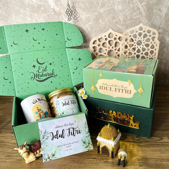 

New! Hampers Lebaran Idul Fitri Paket Ramadhan Kado Lebaran - Mug Cookies Lebaran