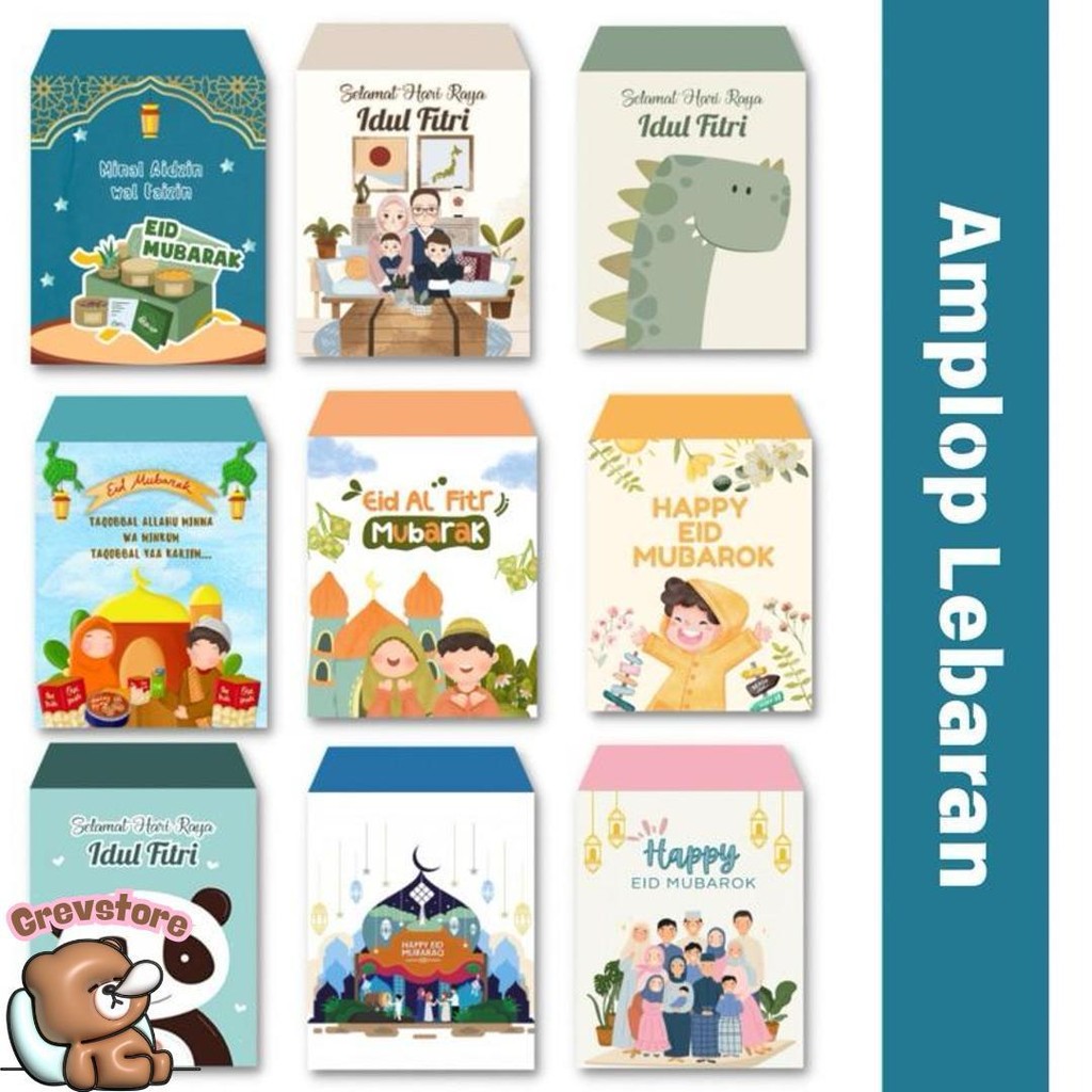 

Amplop Lebaran 50 Pcs Dan 100 Pcs Angpao Lebaran Karakter Anak Diskon