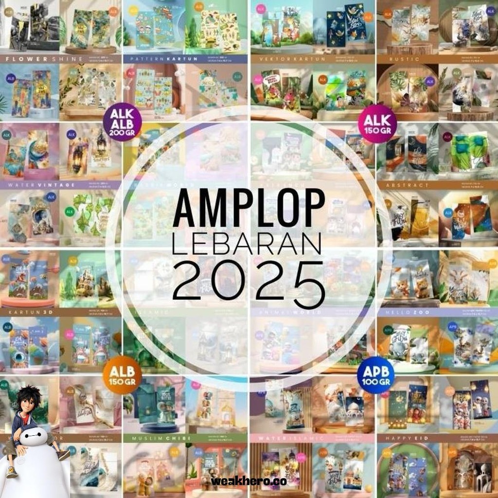 

Amplop Lebaran Preminum | Amplop Lebaran Platinum | Amplop Lebaran | Bahan Tebal |4Motif Sesuai Tema Murah