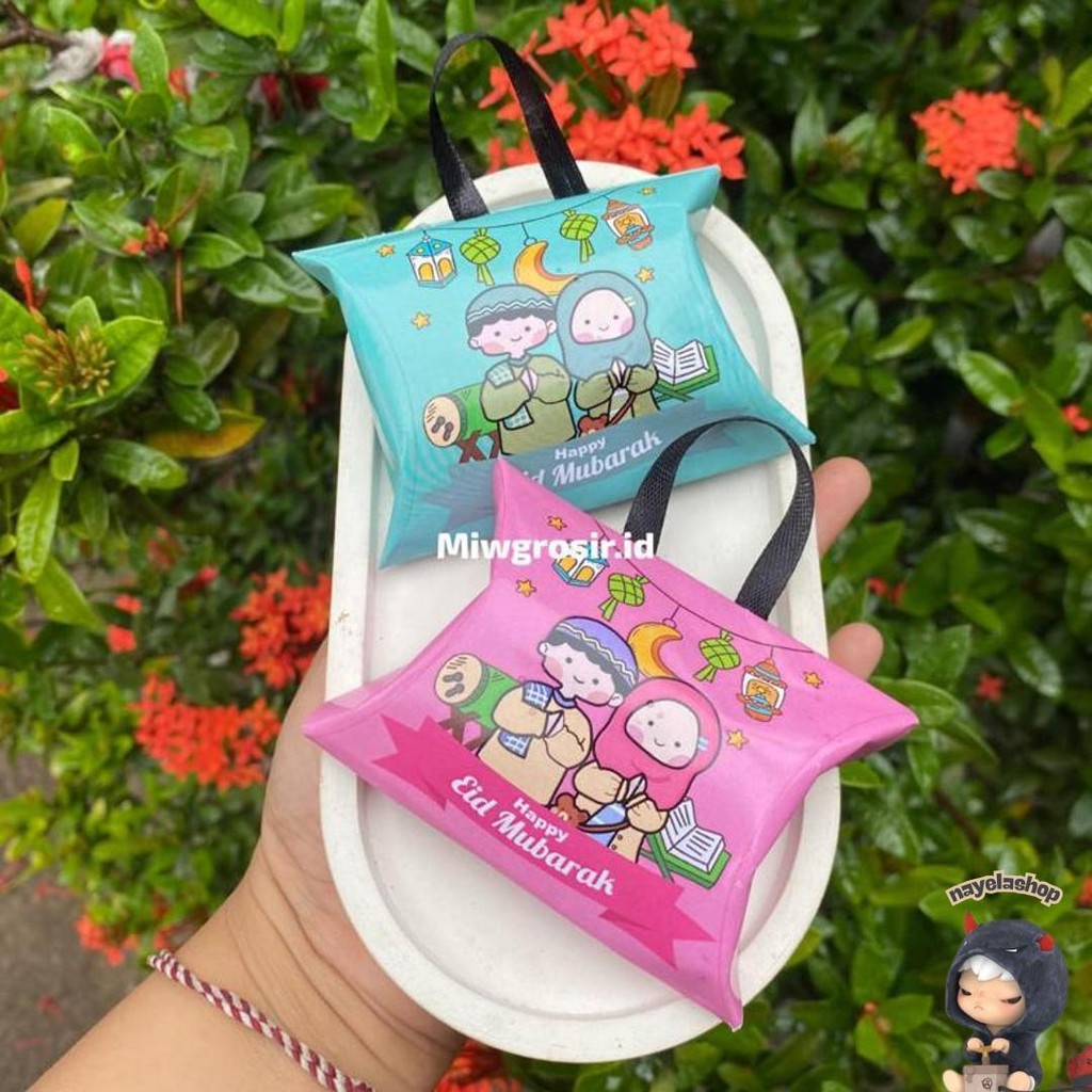 

Amplop Lebaran Bentuk Tas Aesthetic Isi 10Pcs Promo