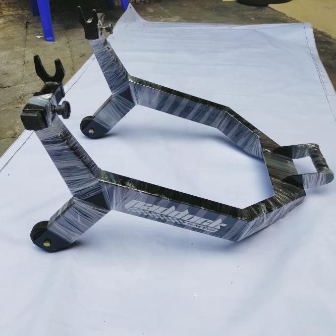 Paddock Belakang Kotak Motor Ninja 250 R25 R15 Er6 Dan Moge Pedok