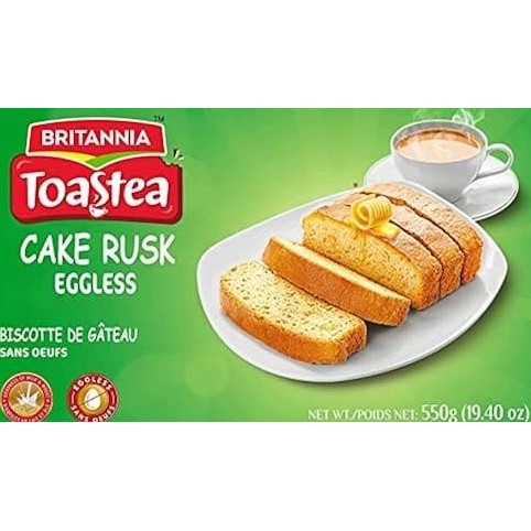 

siap kirim] BRITANNIA TOASTEA CAKE RUSK EGGLESS 550G / Roti Tanpa Telur