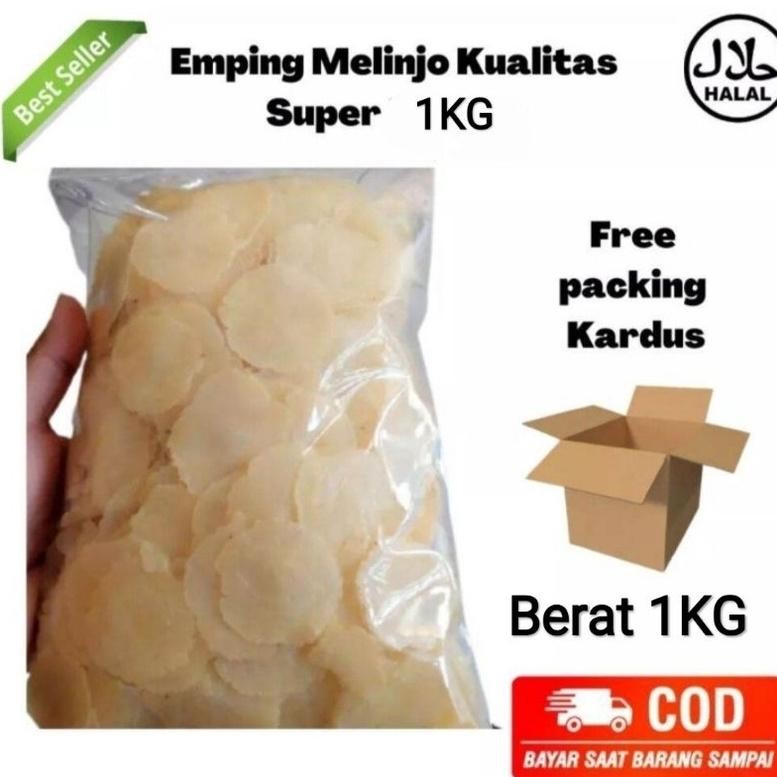 

EMPING MELINJO MENTAH SUPER TIPIS ORIGINAL SIAP GORENG 1KG