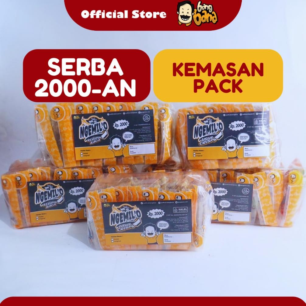 

Camilan Basreng Kripca Makaroni Bantat Pedas Cikruh Kemasan 1 Pack isi 10 Pcs (Paket Reseller)