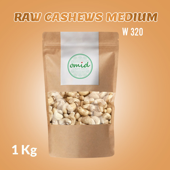 

Cashew Raw w320 medium size 1KG