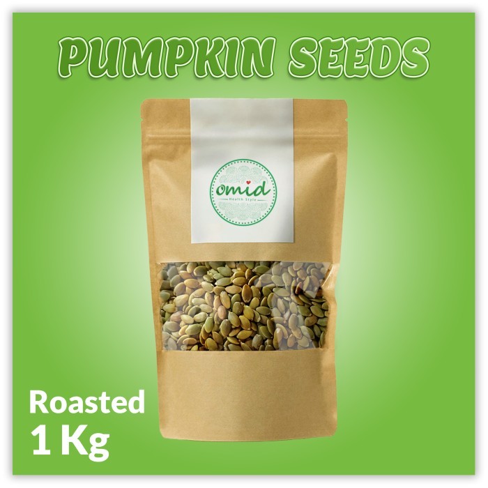 

1kg - Organic Roasted Pumpkin Seeds Biji Labu Panggang Organik