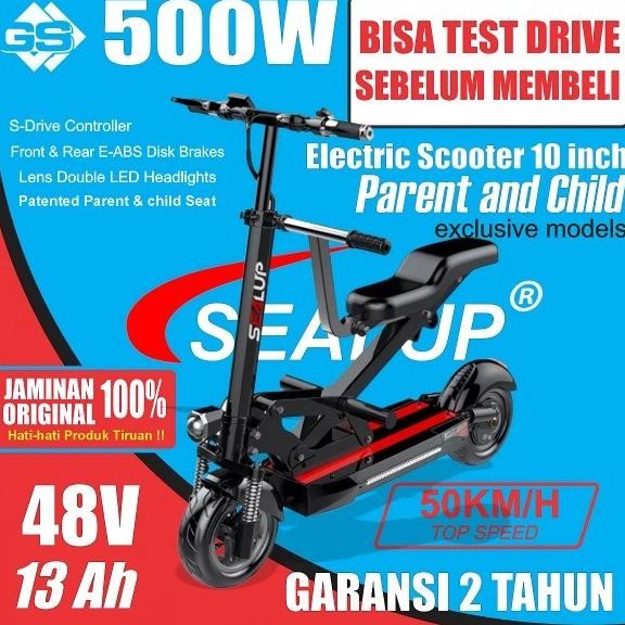 Promo Sealup Q5 Skuter Listrik / Electric Scooter / Skuter Elektrik