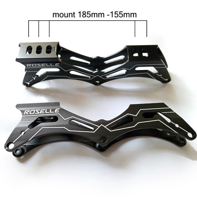 Promo Frame Inline Skate Roselle Sepatu Roda 3X110Mm Three Wheels 3X100 Mm