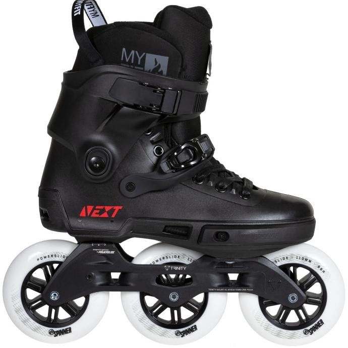 Murah Sepatu Roda Powerslide Next Core Black 110 Trinity