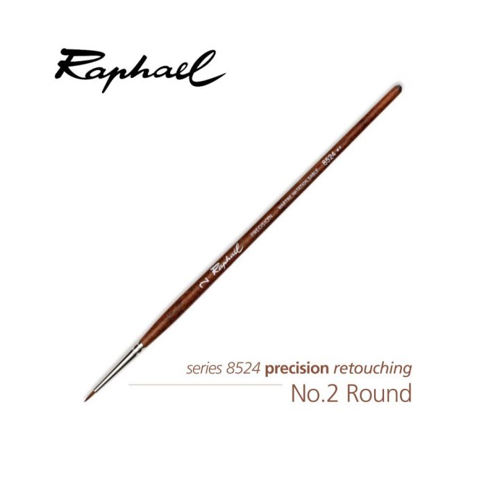 

RAPHAEL 8524 Precision Retouching No.2 Round Brush