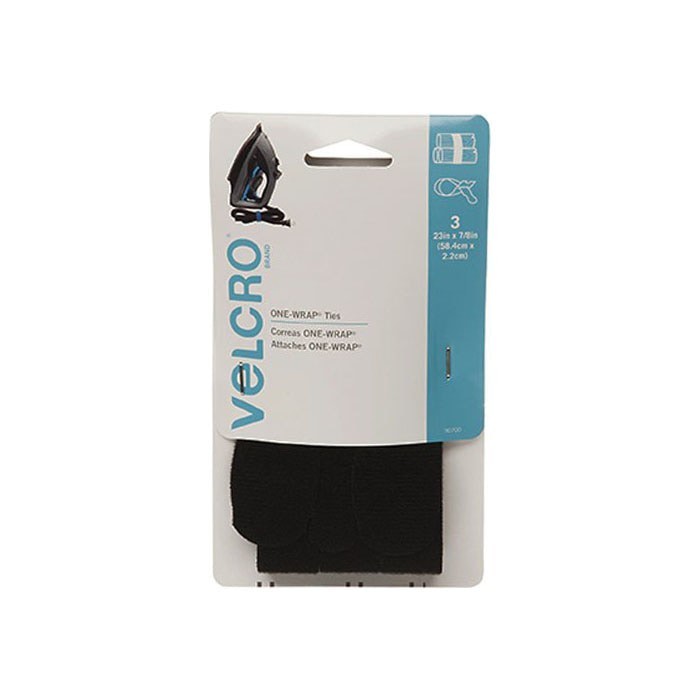 

VELCRO One-Wrap Ties 23 in x 7/8 in - Black