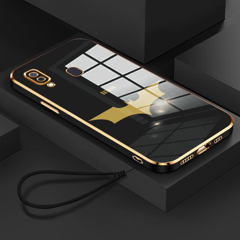 Casing Hp Untuk Samsung Galaxy A20 A30 M10s A20s A21s Case Casing tali lapisan Kesing Silikon Softca