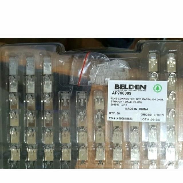 BELDEN CONNECTOR RJ45 STP FTP CAT6A CAT7 AP700009