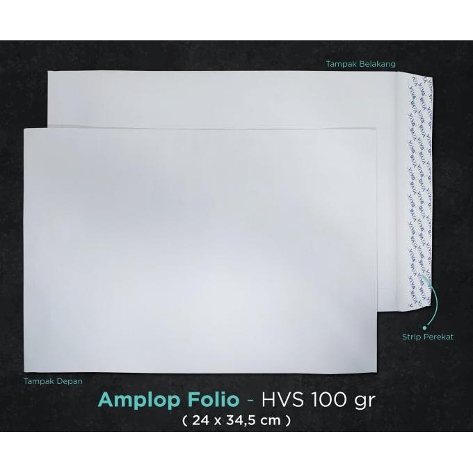 

Sale Amplop Putih Folio Hvs 100 Gr Viva Dengan Lem Perekat (Isi 100 Lembar)