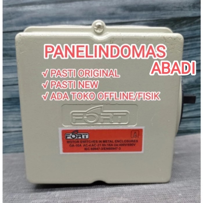 Cam Switch GA-16 16A Ohm Saklar Cam Stater FORT GA16