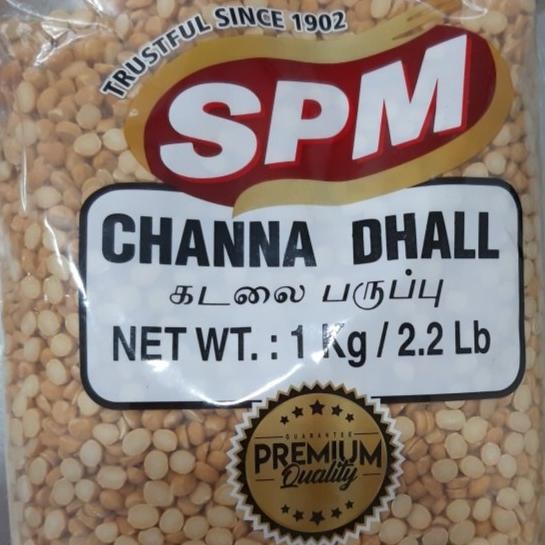 

@@@@] CHANNA DHALL 1KG SPM / Channa Dal / Kacang Lentils Impor India