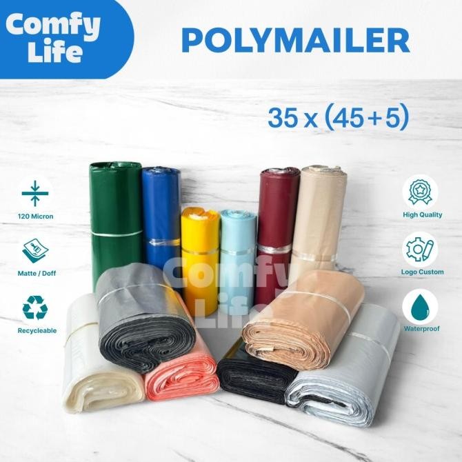 

Sale 35 X 45Cm Polymailer Polybag Kantong Amplop Plastik Packing (Isi 100)