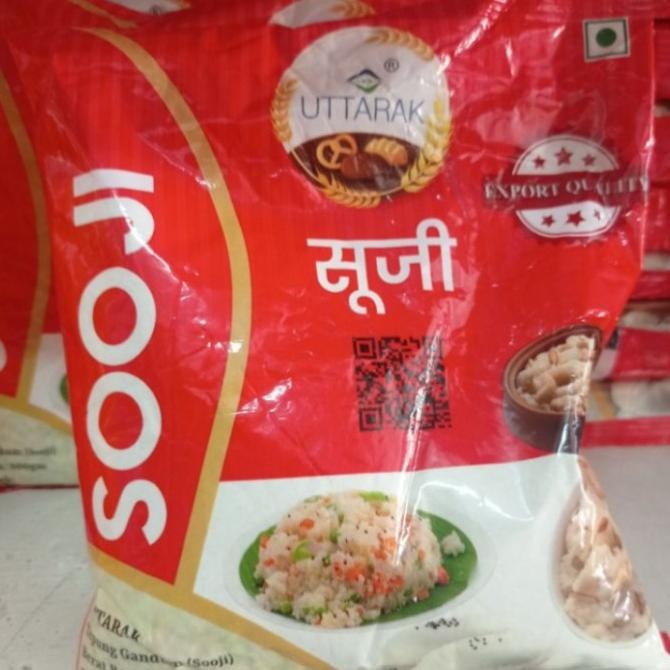 

><><><] SOOJI UTTARAK 500G / Tepung Sooji / Tepung Semolina / Suji India