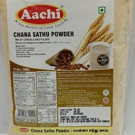 

~~~~~] CHANA SATTU AACHI 500G / Tepung Gram Panggang