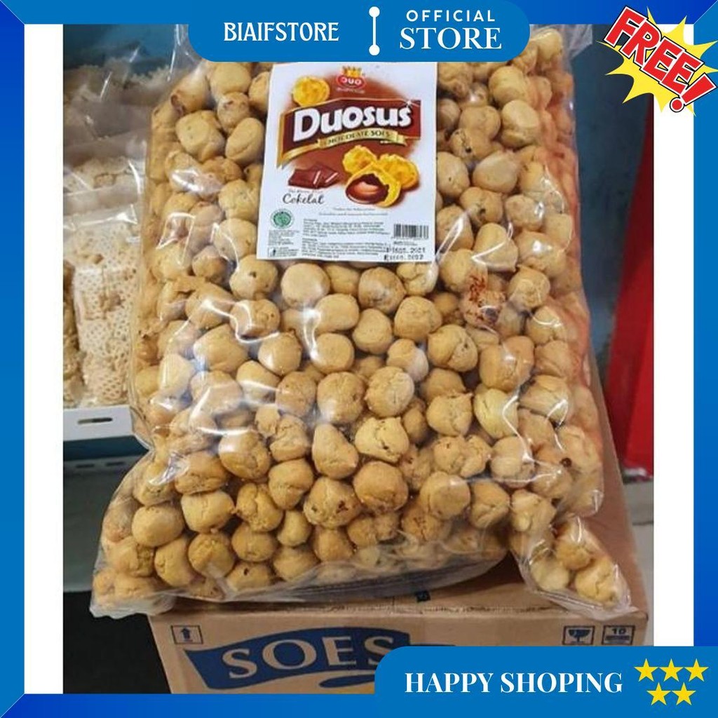 

Sus Kering Duo Sus 500 Gr Ecer || Soes Kering Repack D Gratis Ongkir