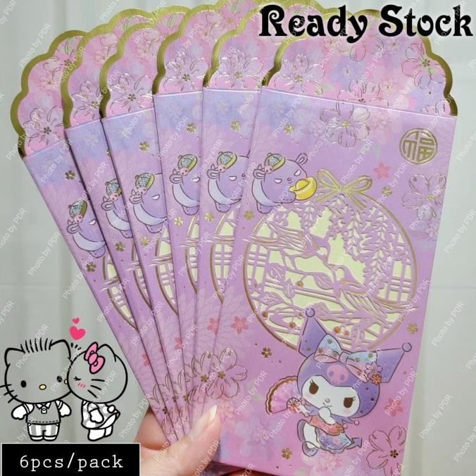 

Sale Amplop Ampao Sanrio Original Isi 6 Premium Kuromi