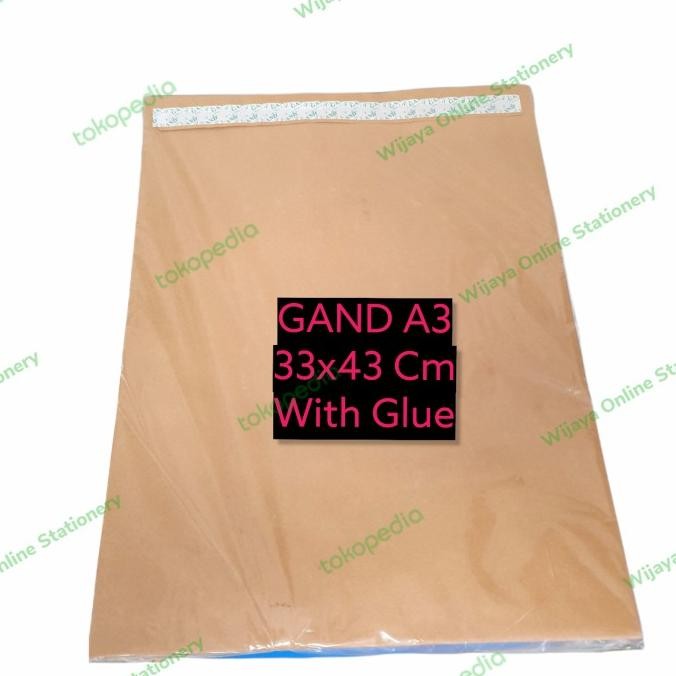 

Sale Amplop Coklat A3 Gand (100 Pc)