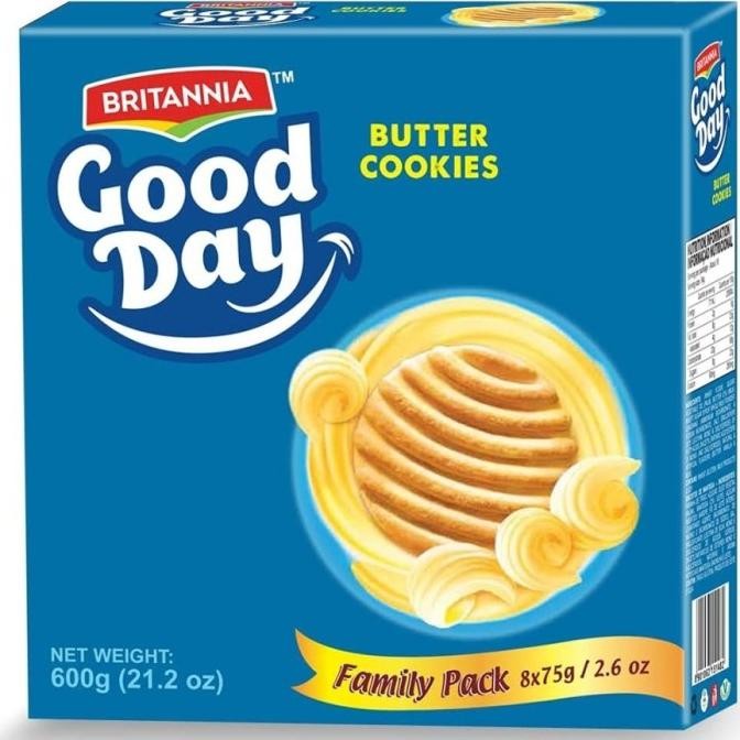 

((((()paling dicari] BUTTER COOKIES GOOD DAY BRITANNIA Family Pack 21.2oz (600g) / Halal