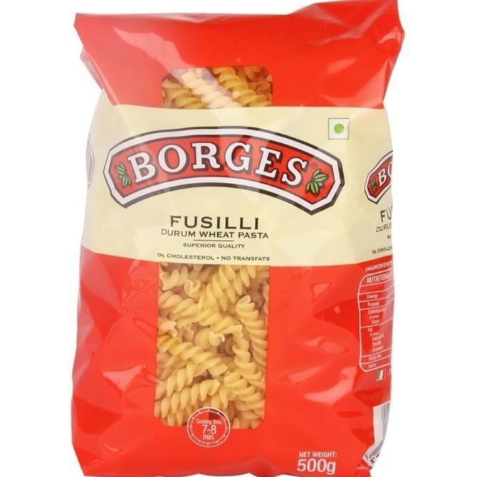 

#@#@#@#@] Pasta BORGES FUSILLI 500G / Makanan Instan