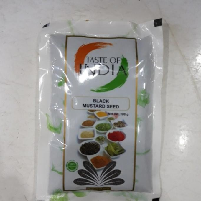 

@#@#@#] Black Mustard Seed / Biji Mustard TASTE OF INDIA 100 gram