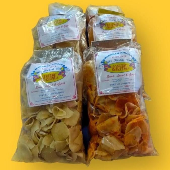 

MORING ARIEL KHAS GARUT / KERIPIK PEDAS / KERIPIK GURIH isi 250gram