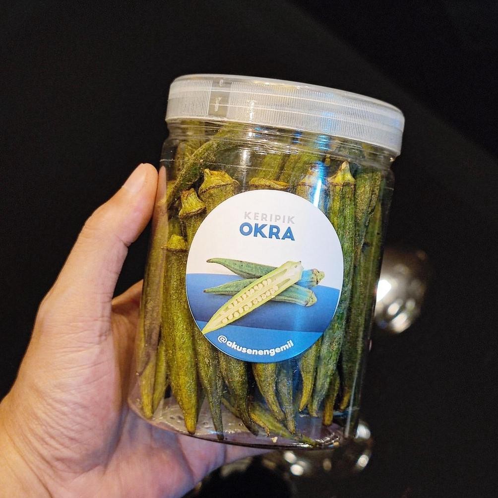 

KERIPIK OKRA 750ML CRISPY PREMIUM