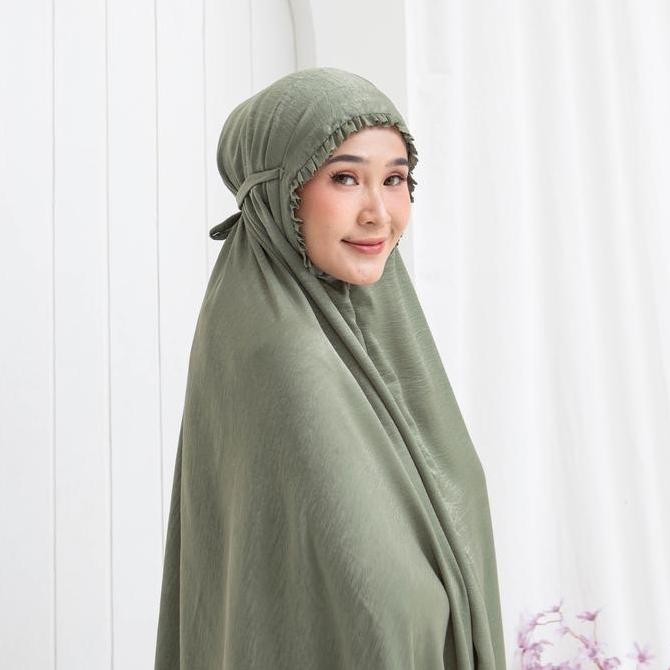 Promo Mukena Dewasa Jumbo Kilau Nayra Series Fahijablove - Bahan Lembut dan Glamour - Panjang COD