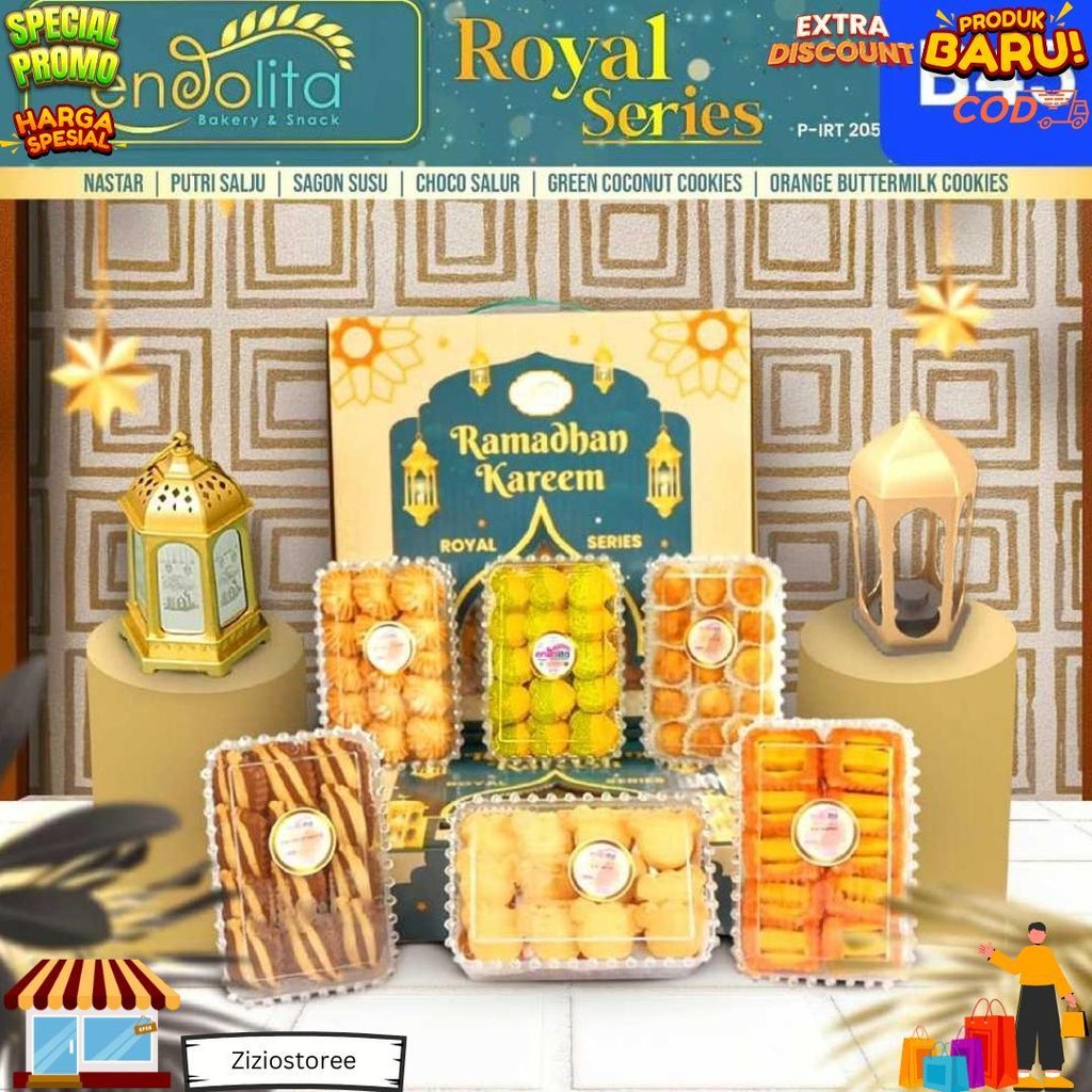 

Ovina Silver / Endolita Royal Hampers Kue Kering Lebaran D Terlaris