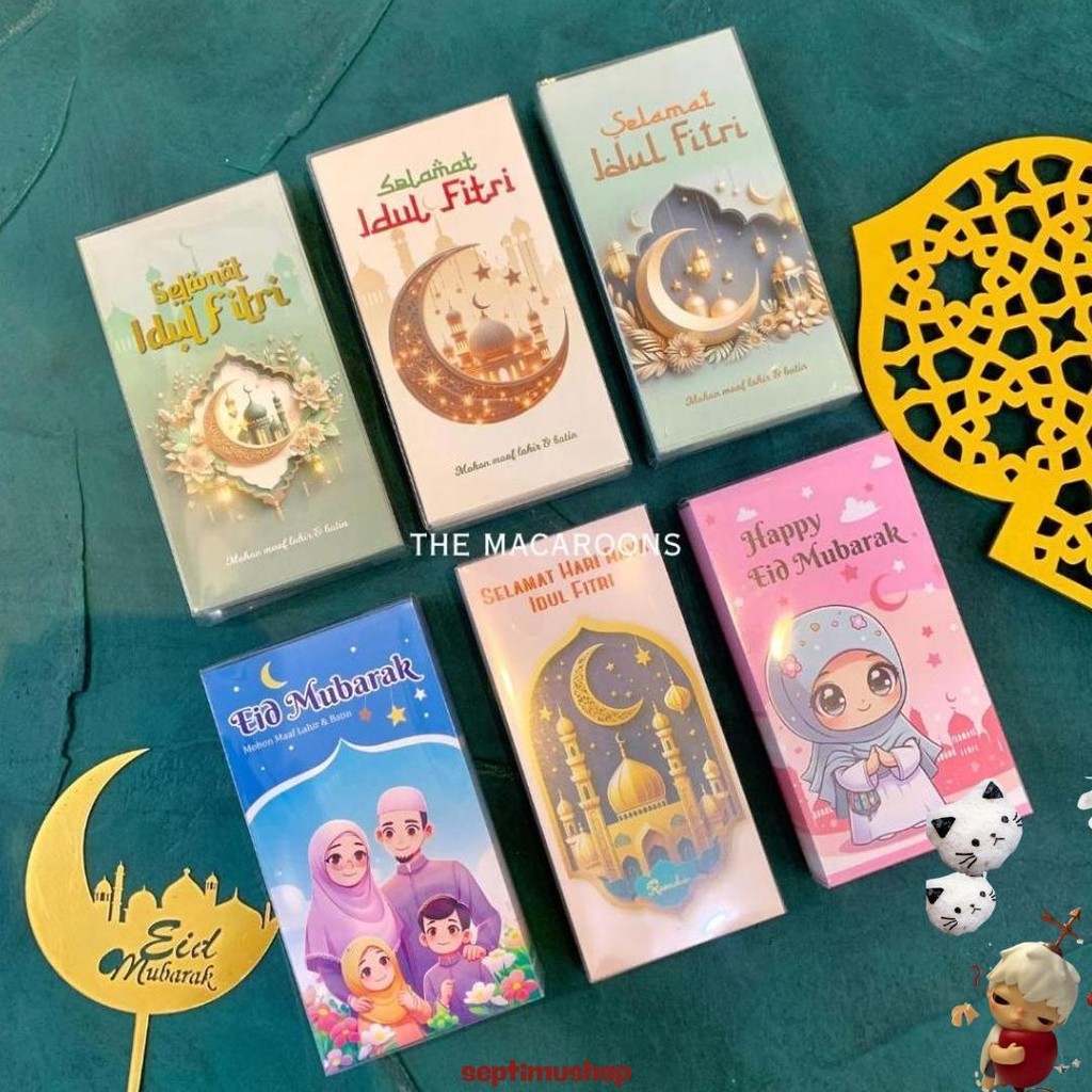 

Amplop Lebaran Mika Panjang Isi 25 Dan 50 - Idul Fitri Angpao Thr Ramadhan - Eid Mubarak - Amplop Murah Premium Diskon