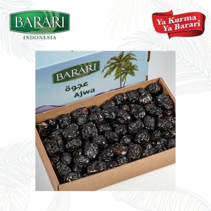 

Kurma Ajwa Barari 1kg Premium Alami ( Kurma Nabi )