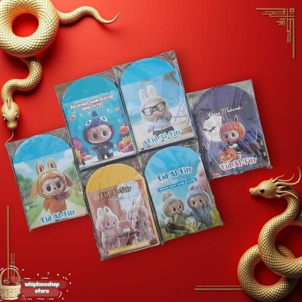 

10 Pack Isi 100 Amplop Lebaran Viral Sale