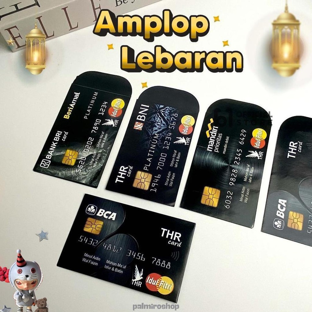 

Amplop Thr Ramadhan 2025 Model Atm Angpou Ramadhan Kertas Amplop Buat Hari Raya Isi 100 Lembar Murah