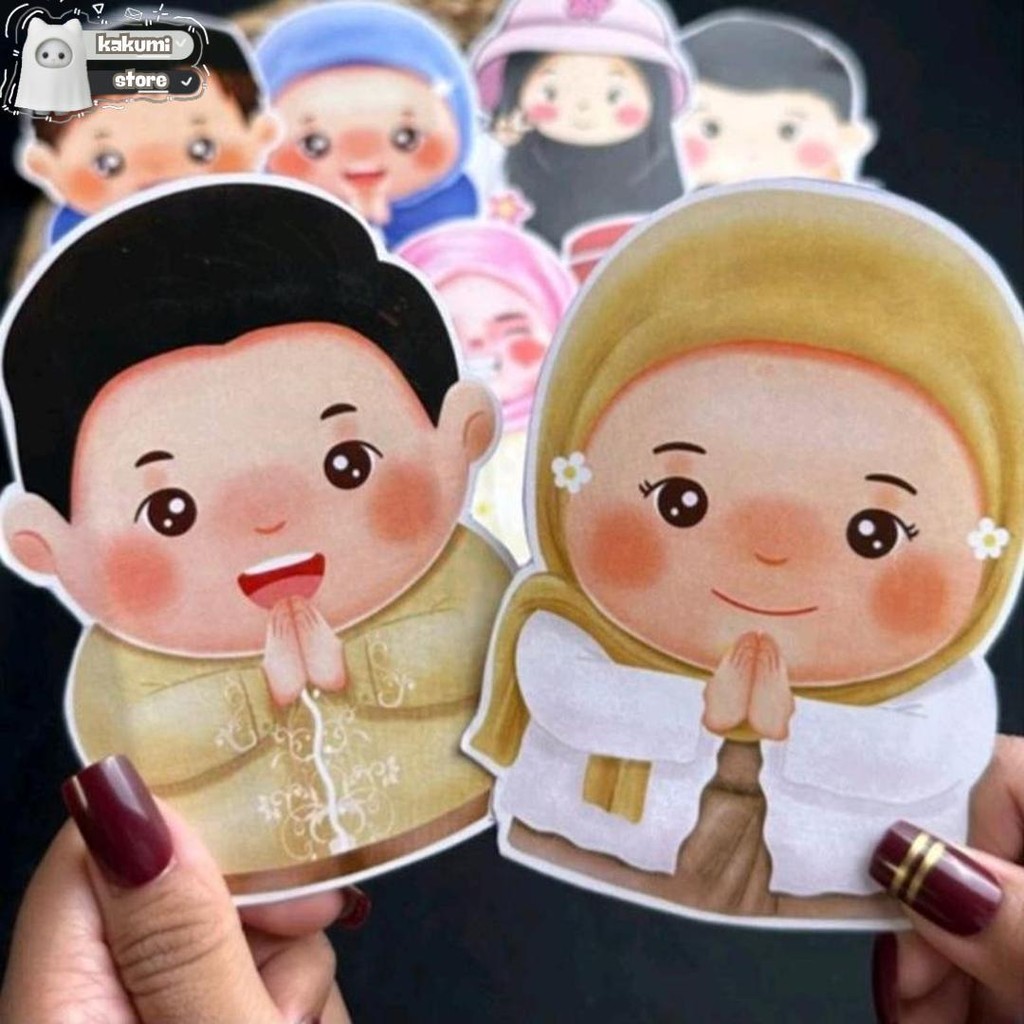 

(9Pcs) Amplop Lebaran Idul Fitri Gemoy/Ampau Anak Dewasa Netral Lebaran Karakter 3D Mohon Maaf Lahir Batin 2024 Seri Terbaru<Campur No 1 Sampai 9> Kilat