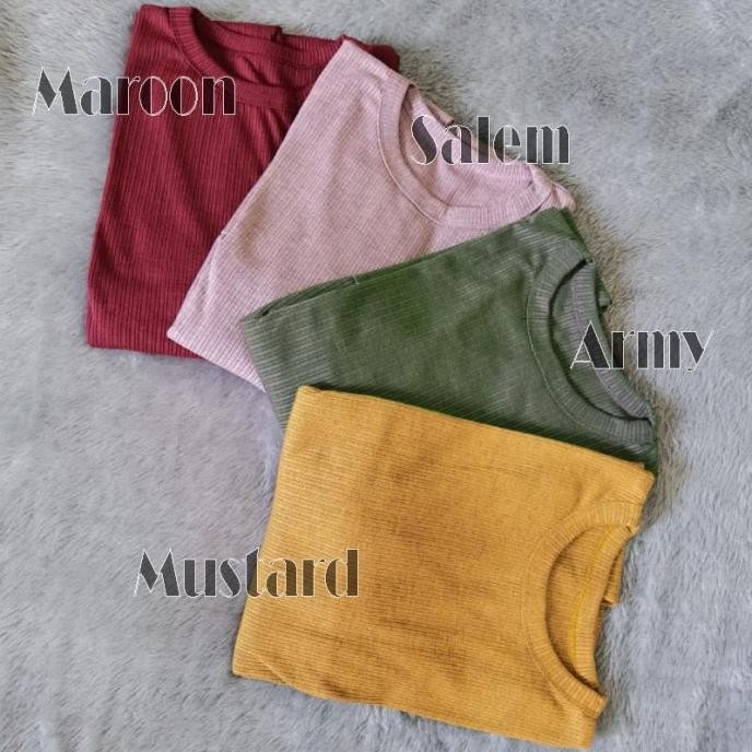 Tunik Wanita Lengan Panjang / Long Tunik Wanita Rajut 701