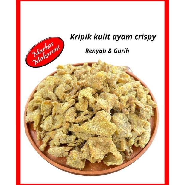 

kripik kulit ayam crispy 250gr