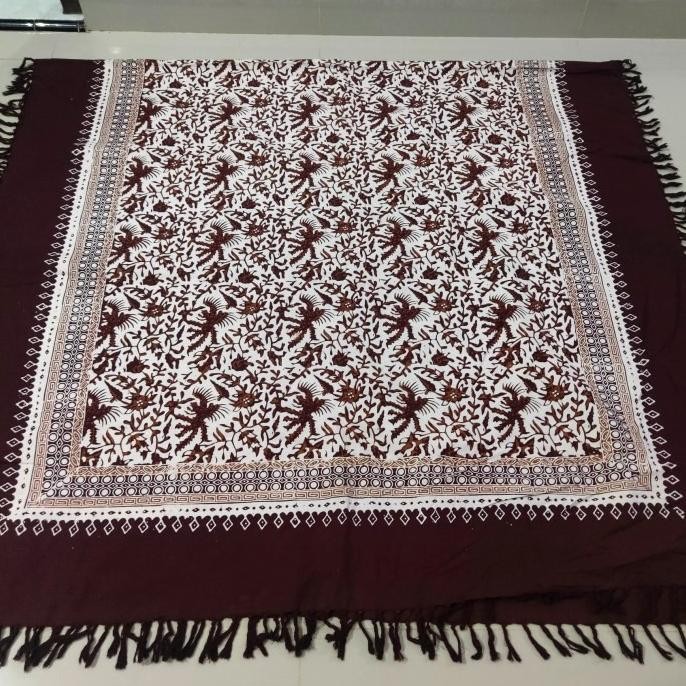 Taplak Meja Makan Batik 8 Kursi