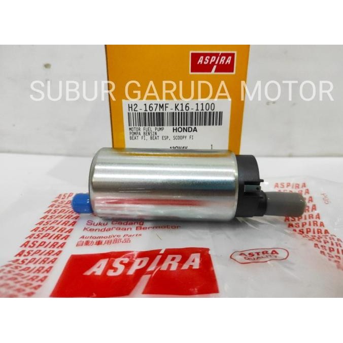DINAMO POMPA BENSIN ROTAK FUEL PUMP BEAT FI SCOOPY FI ESP MERK ASPIRA