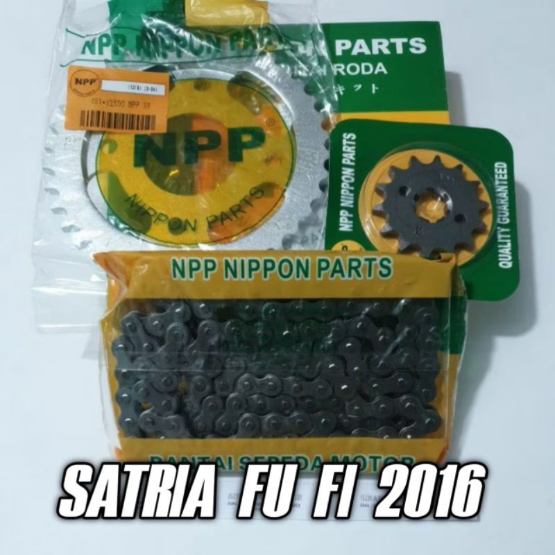 GER SET SATRIA FU fi injek 2016