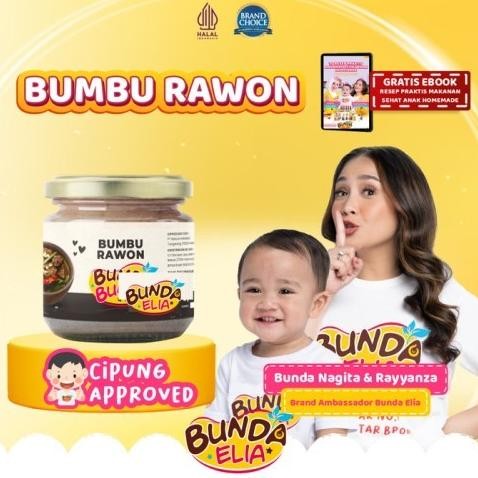 

NEW Bumbu Bunda Elia Rawon Non MSG Pengawet LSA