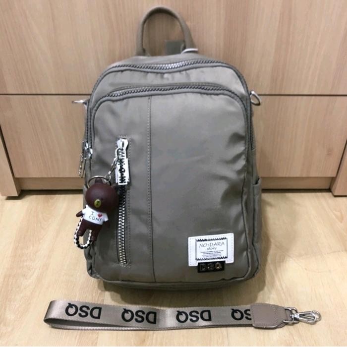 Tas Ransel Wanita Dsq Original Parasut Import Terbaru