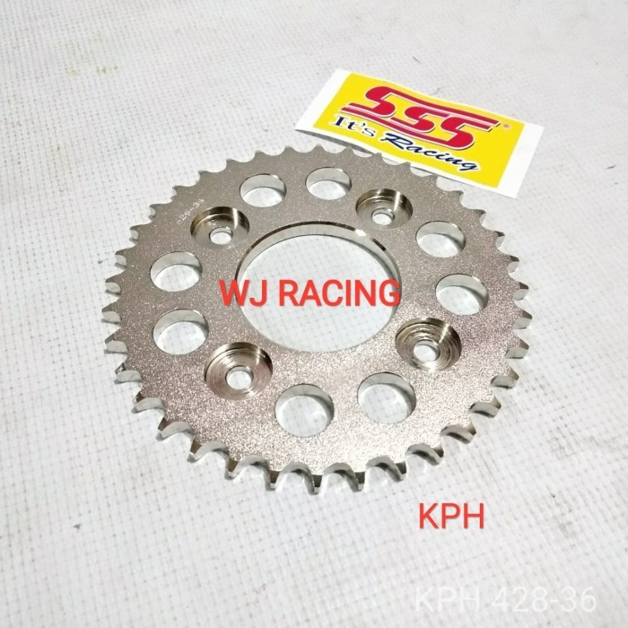 STOK TERBARU Gear Belakang SSS (428) Karisma - Supra 125 - Blade size 30T - 40T